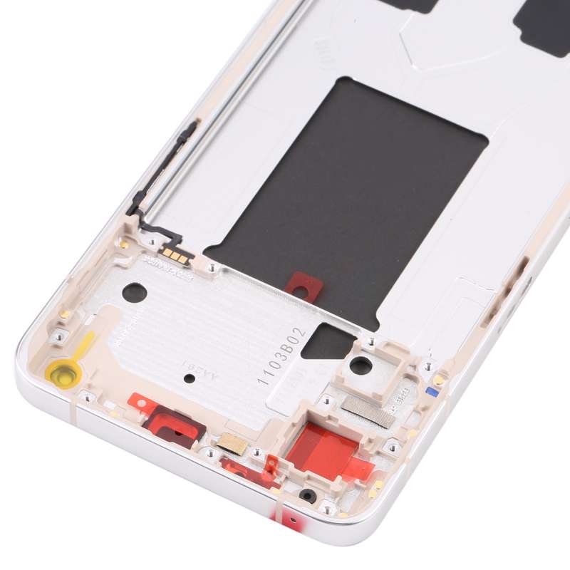 For Xiaomi Redmi 12 4G SIM Card Tray + SIM Card Tray / Micro SD Card Tray (Silver)