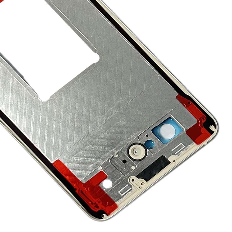 For OPPO Reno7 Pro 5G Front Housing LCD Frame Bezel Plate (Gold)