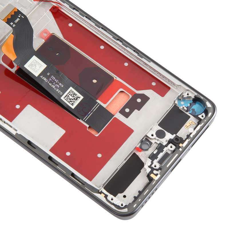For Honor 200 Pro Original LCD Screen Digitizer Full Assembly with Frame (Black)