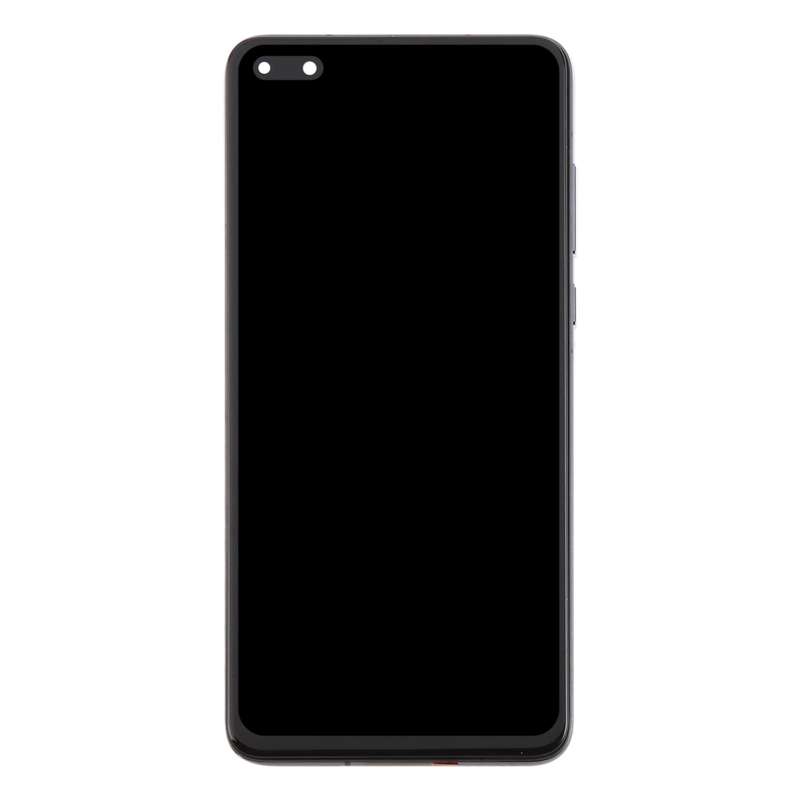 For Huawei P40 TFT LCD Screen Digitizer Full Assembly with Frame, Not Supporting Fingerprint Identif