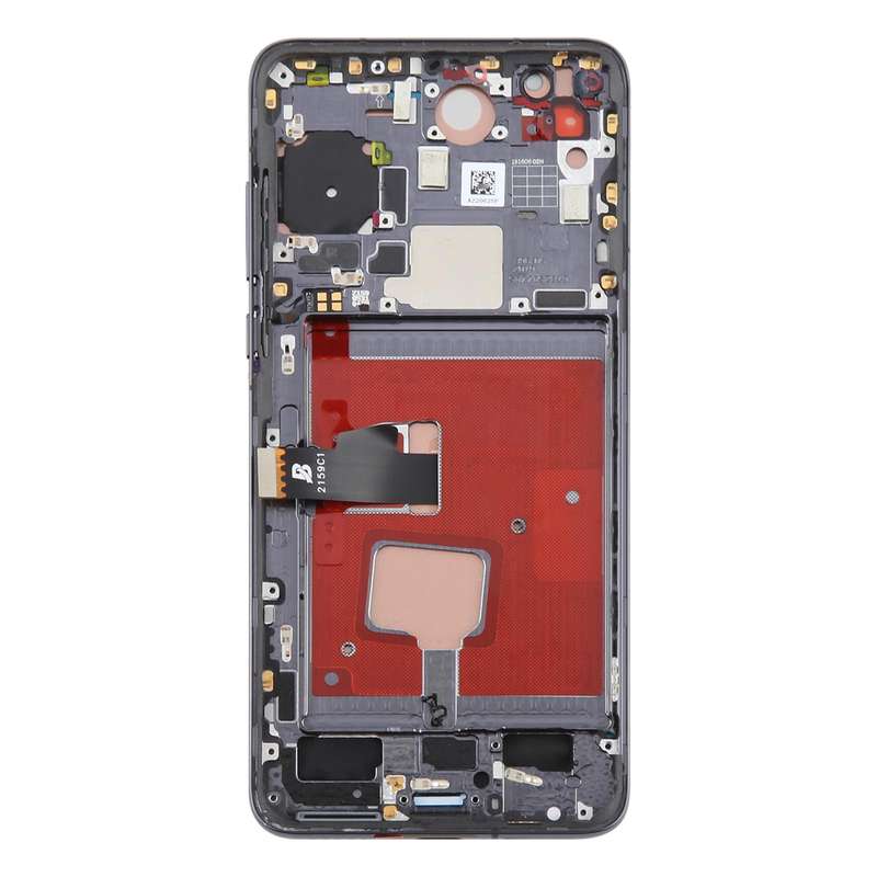 For Huawei P40 TFT LCD Screen Digitizer Full Assembly with Frame, Not Supporting Fingerprint Identif
