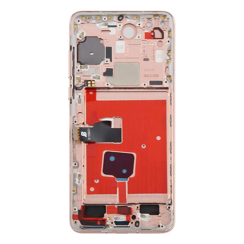 For Huawei P40 TFT LCD Screen Digitizer Full Assembly with Frame, Not Supporting Fingerprint Identif