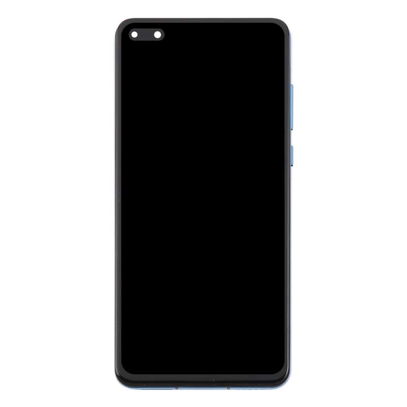 For Huawei P40 TFT LCD Screen Digitizer Full Assembly with Frame, Not Supporting Fingerprint Identif