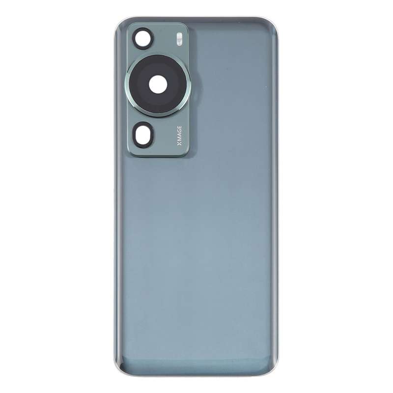 For Huawei P60 Pro Battery Back Cover with Camera Lens Cover(Black)