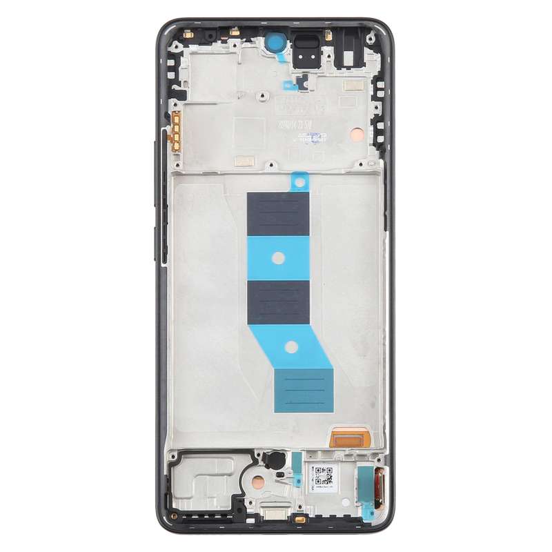 For Xiaomi Redmi Note 14 5G India AMOLED Original LCD Screen Digitizer Full Assembly with Frame (Bla