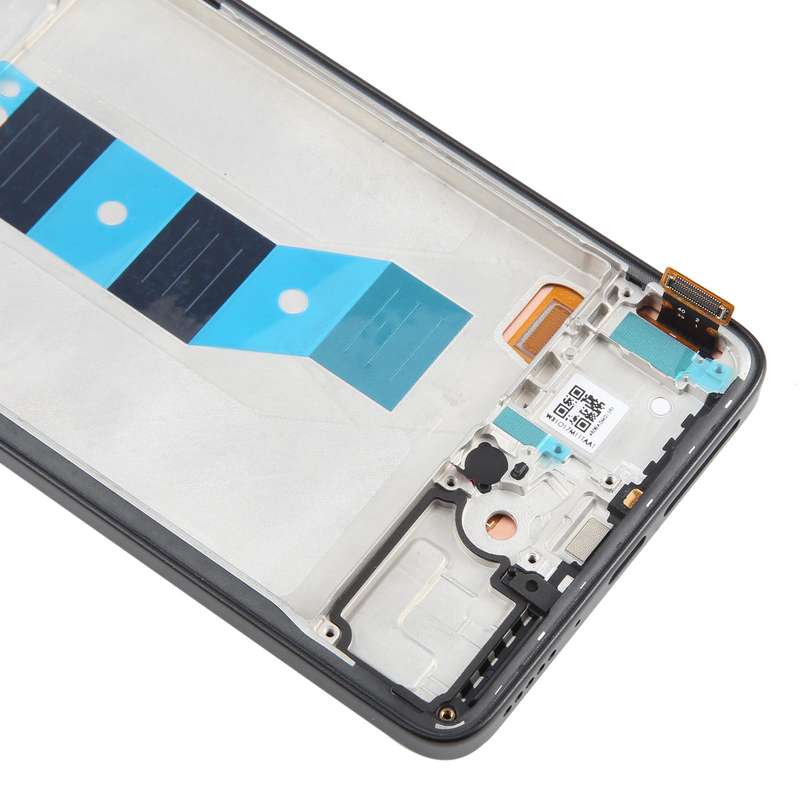 For Xiaomi Redmi Note 14 5G India AMOLED Original LCD Screen Digitizer Full Assembly with Frame (Bla