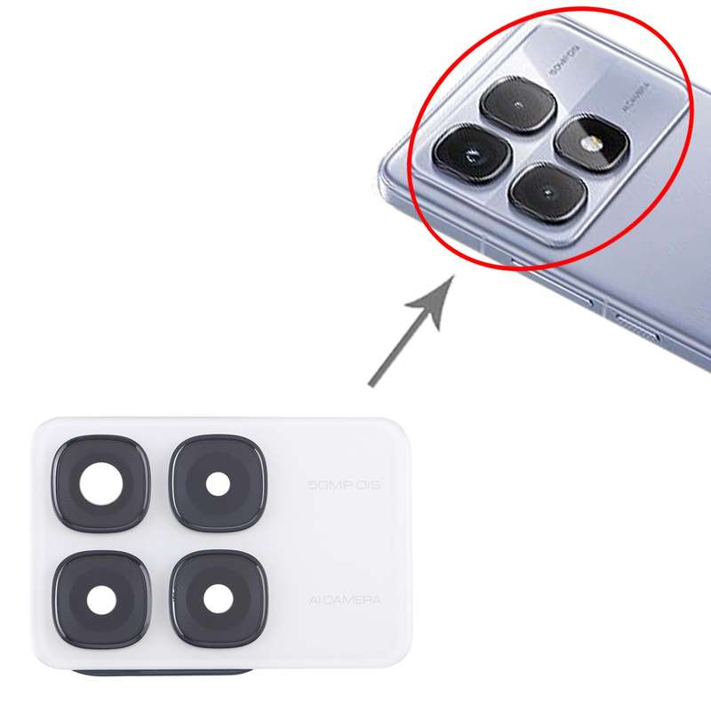 For Xiaomi Redmi K70 Ultra Original Rear Camera Lens Cover (Black)
