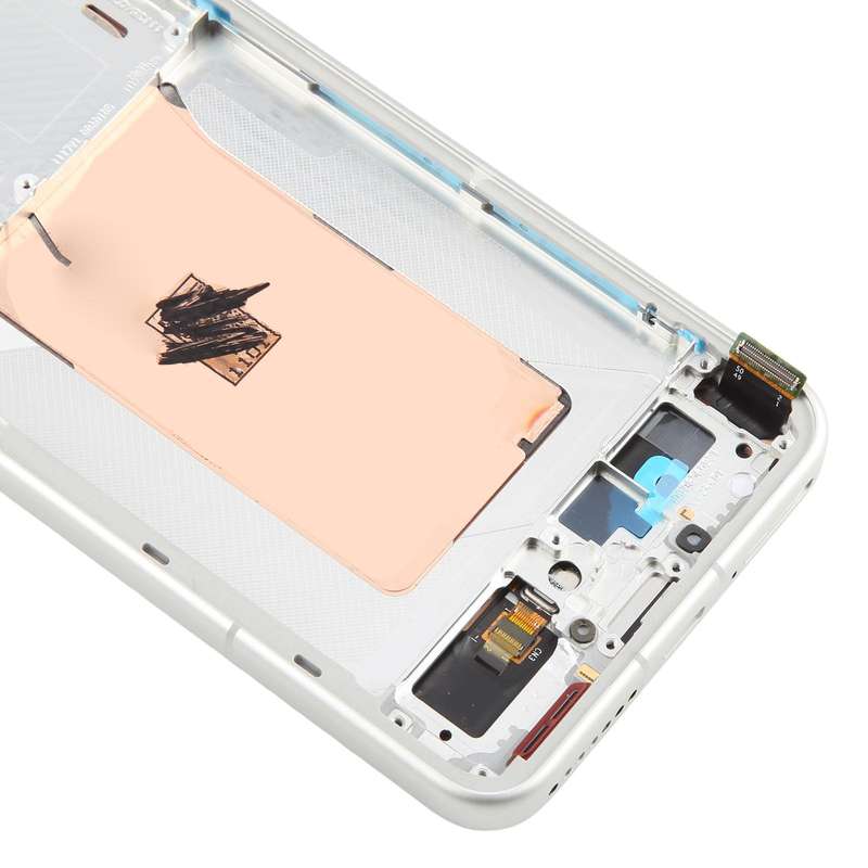 For Xiaomi 15 AMOLED Original LCD Screen Digitizer Full Assembly with Frame (Mirror Silver)