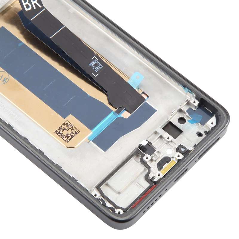For Xiaomi Redmi Turbo 4 AMOLED Original LCD Screen Digitizer Full Assembly with Frame (Black)