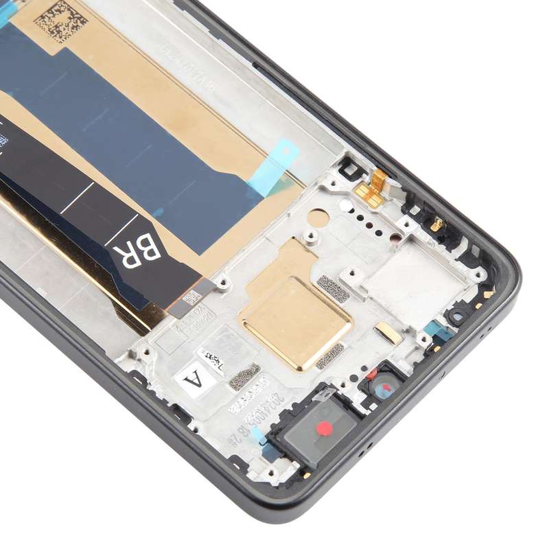 For Xiaomi Redmi Turbo 4 AMOLED Original LCD Screen Digitizer Full Assembly with Frame (Black)
