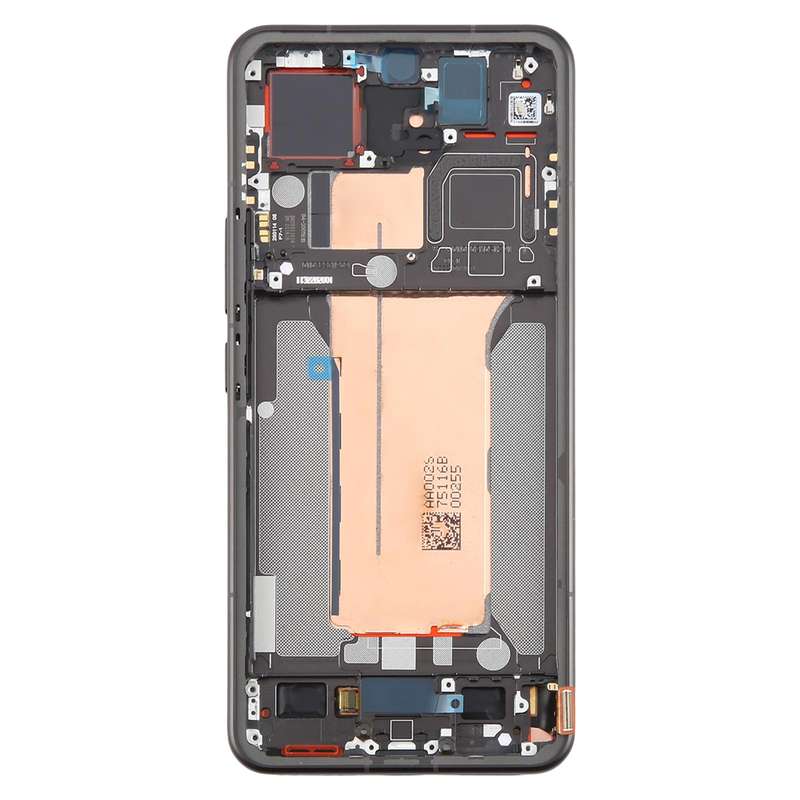 For Xiaomi 15 Pro AMOLED Original LCD Screen Digitizer Full Assembly with Frame (Black)