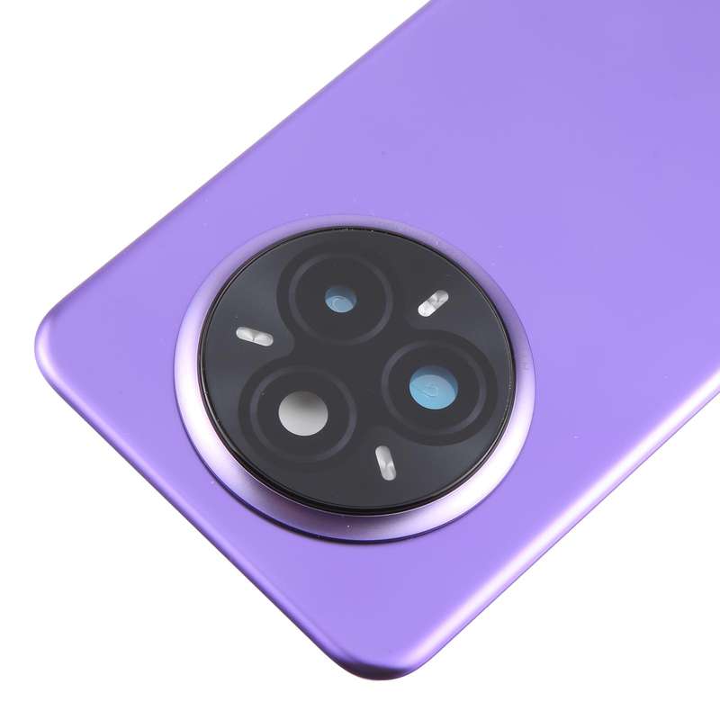 For Realme 14 Pro+ Original Battery Back Cover with Camera Lens Cover(Purple)