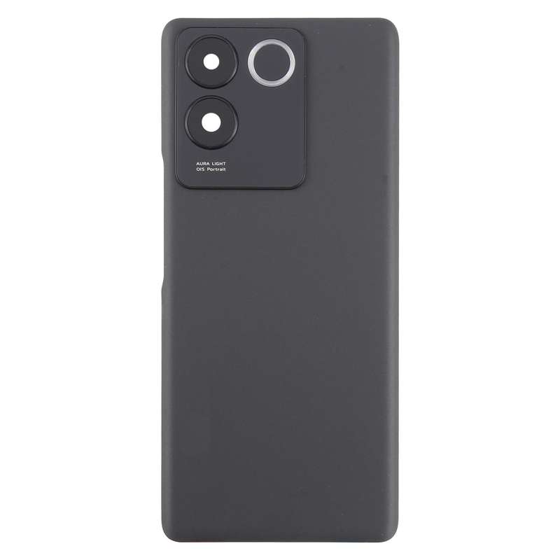 For vivo S17e Battery Back Cover with Camera Lens Cover(Black)