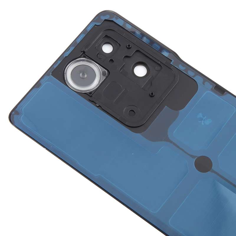 For vivo S17e Battery Back Cover with Camera Lens Cover(Black)