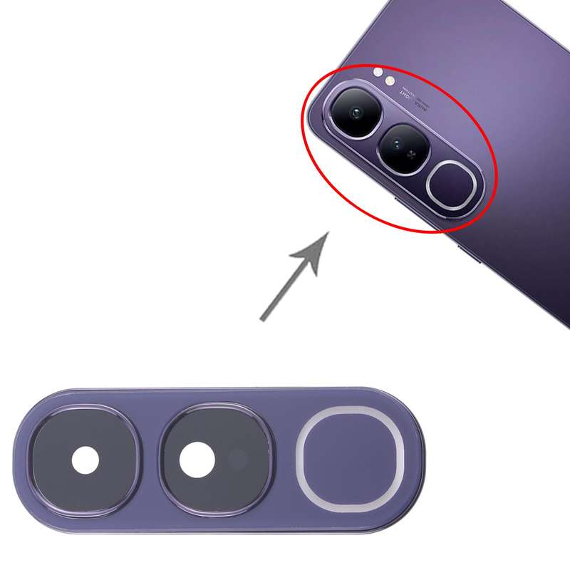 For vivo V40 Lite 5G IDN Version Rear Camera Lens Cover (Green)