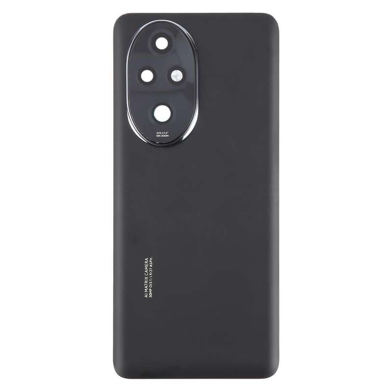 For Honor 200 Pro OEM Battery Back Cover with Camera Lens Cover(Black)