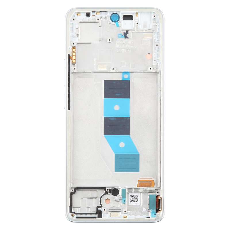 For Xiaomi Redmi Note 14 4G AMOLED Original LCD Screen Digitizer Full Assembly with Frame (Black)