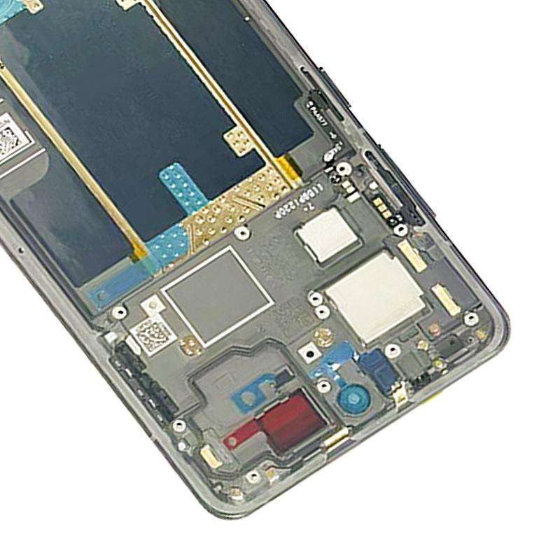 For OnePlus 13R CPH2645 CPH2691 CPH2647 Middle Frame Bezel Plate (Black)