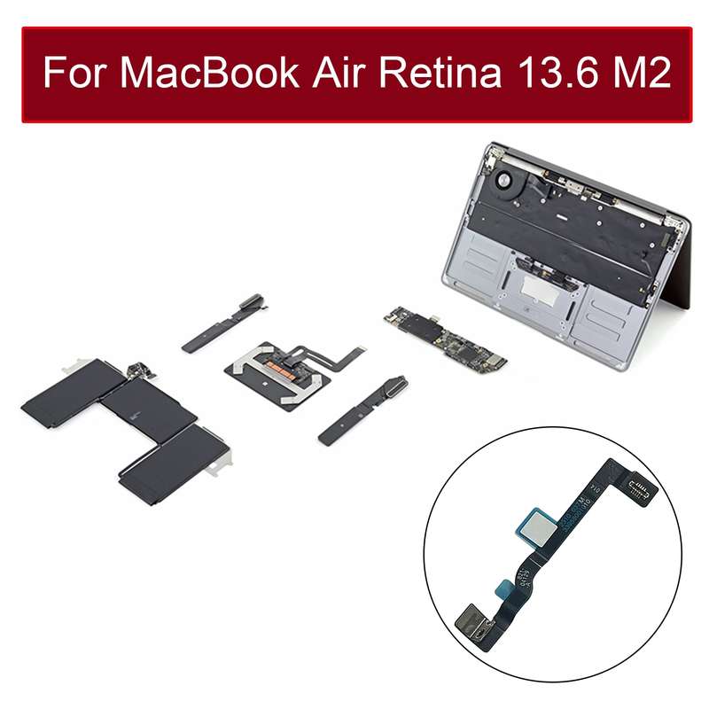 821-03871-02A LCD Screen Cover Angle Sensor Sleep Cable for MacBook Air Retina 13.6 M2 A2681 2022 E