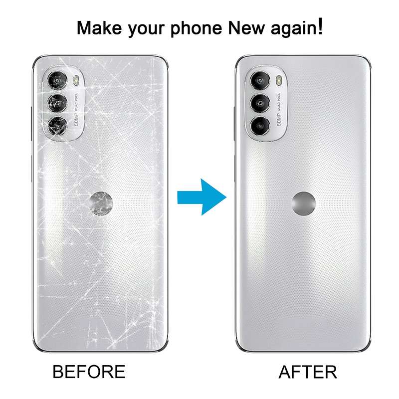 For Motorola Moto G71s Original Battery Back Cover(Black)