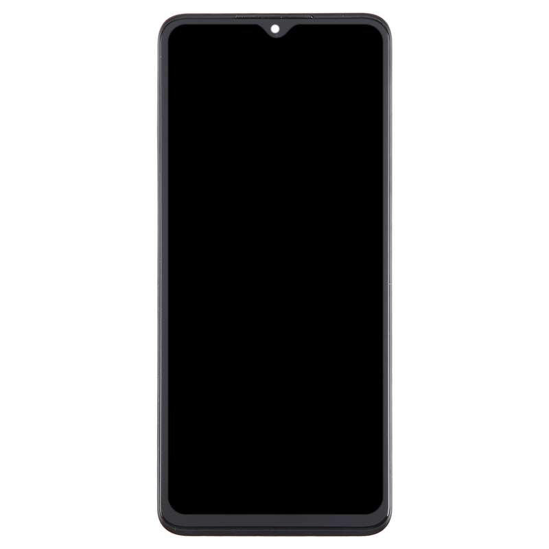 For T-Mobile REVVL V+ 5G LCD Screen Digitizer Full Assembly with Frame (Black)