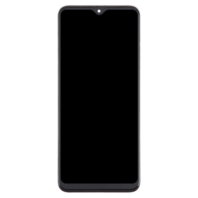 For T-Mobile REVVL 6X Pro 5G LCD Screen Digitizer Full Assembly with Frame (Black)