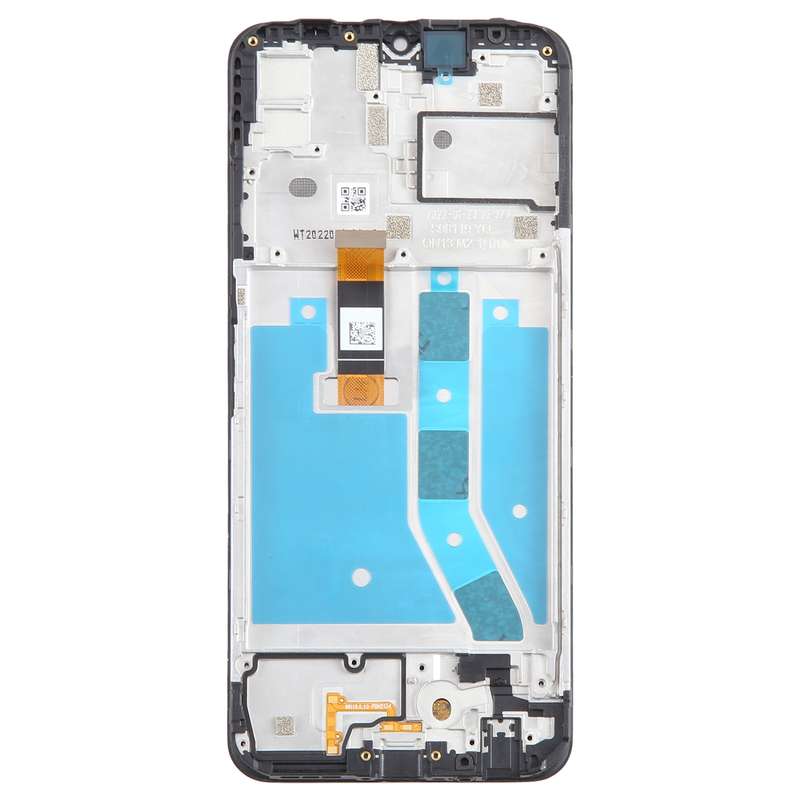 For Boost Mobile Celero 5G LCD Screen Digitizer Full Assembly with Frame (Black)