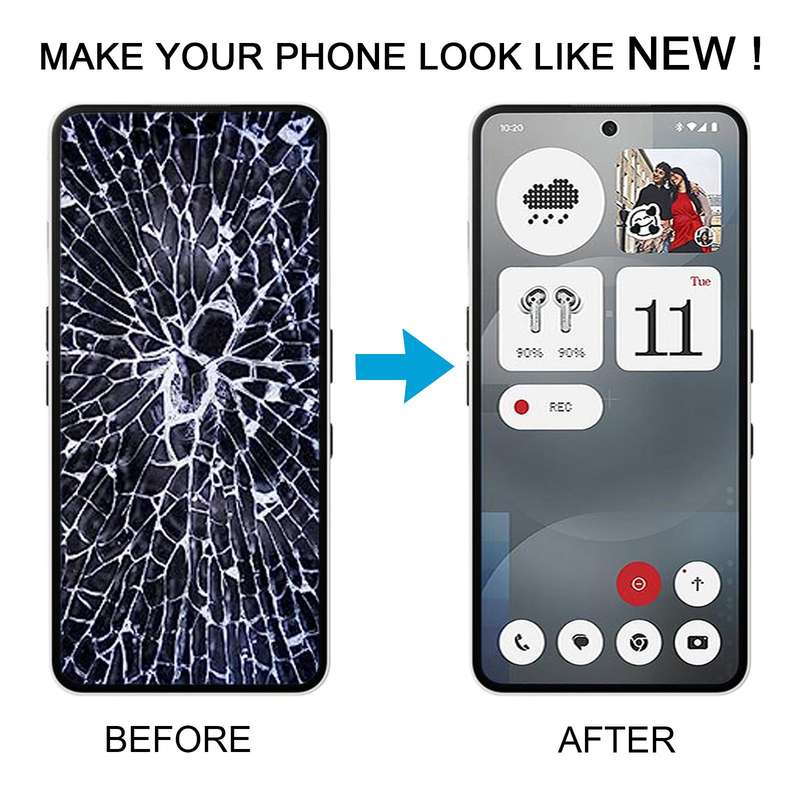 For Nothing Phone 3a A059 AMOLED Original LCD Screen with Digitizer Full Assembly (Black)