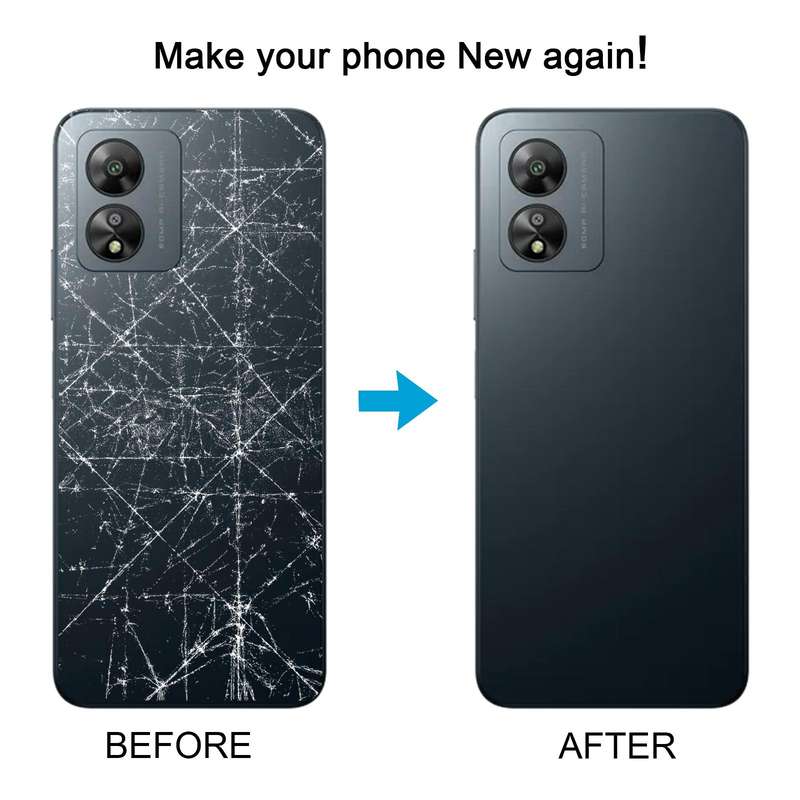 For Boost Celero 5G SC SN339D Glass Battery Back Cover(Gray)