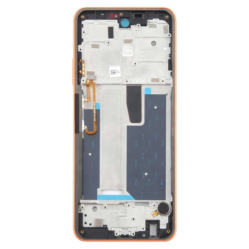 For Boost Mobile Celero 5G 2024 Middle Frame Bezel Plate (Orange)