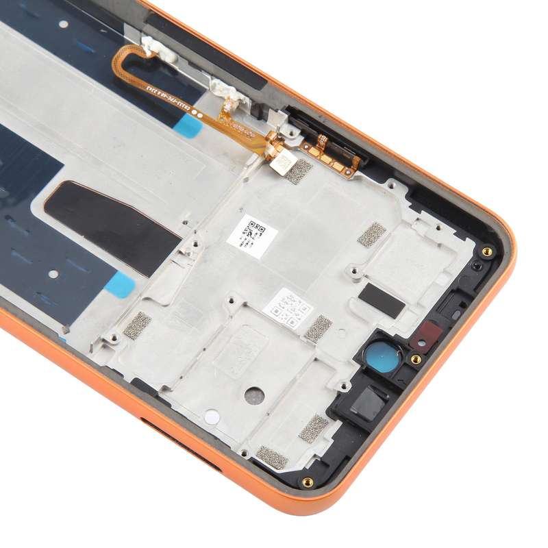 For Boost Mobile Celero 5G 2024 Middle Frame Bezel Plate (Orange)