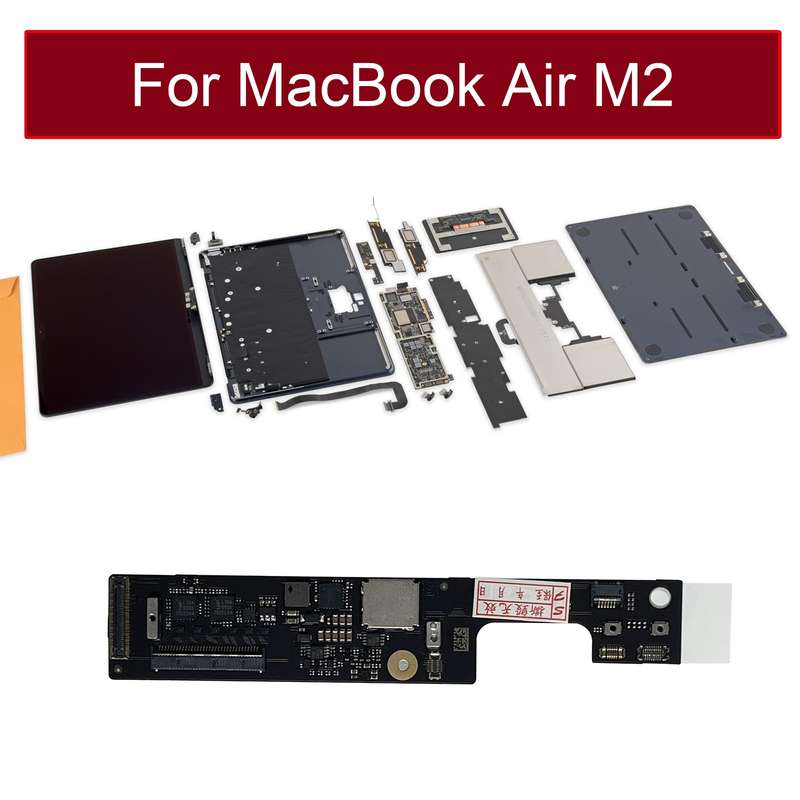 820-02862-03/A Keyboard Touch Connector Board For MacBook Air M2 13 2022 A2681