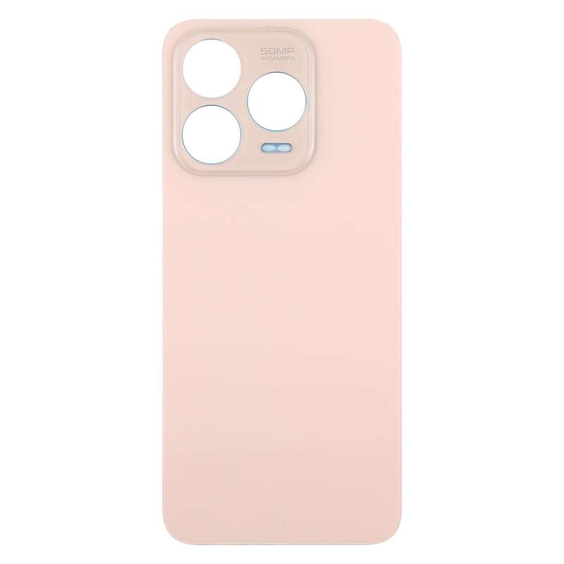 For ZTE Blade V70 Design Glass Battery Back Cover with Adhesive(Black)