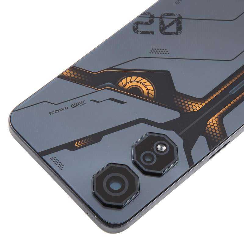 For ZTE nubia Neo 2 Z2352N Plastic Battery Back Cover with Camera Lens Cover(Gray)