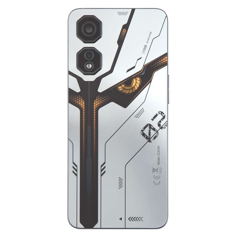 For ZTE nubia Neo 2 Z2352N Plastic Battery Back Cover with Camera Lens Cover(Gray)