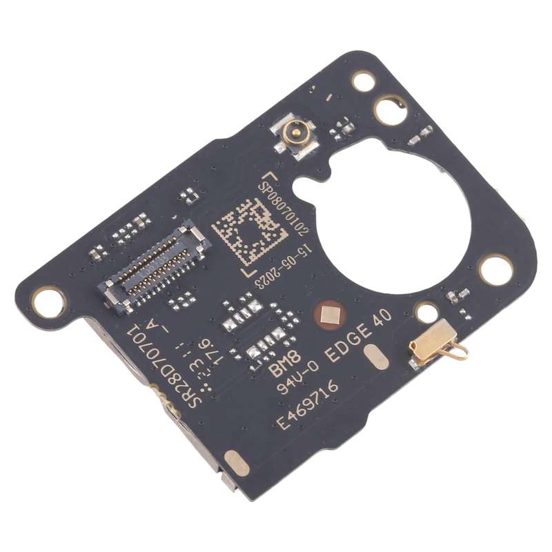For Motorola Edge 40 OEM SIM Card Reader Board