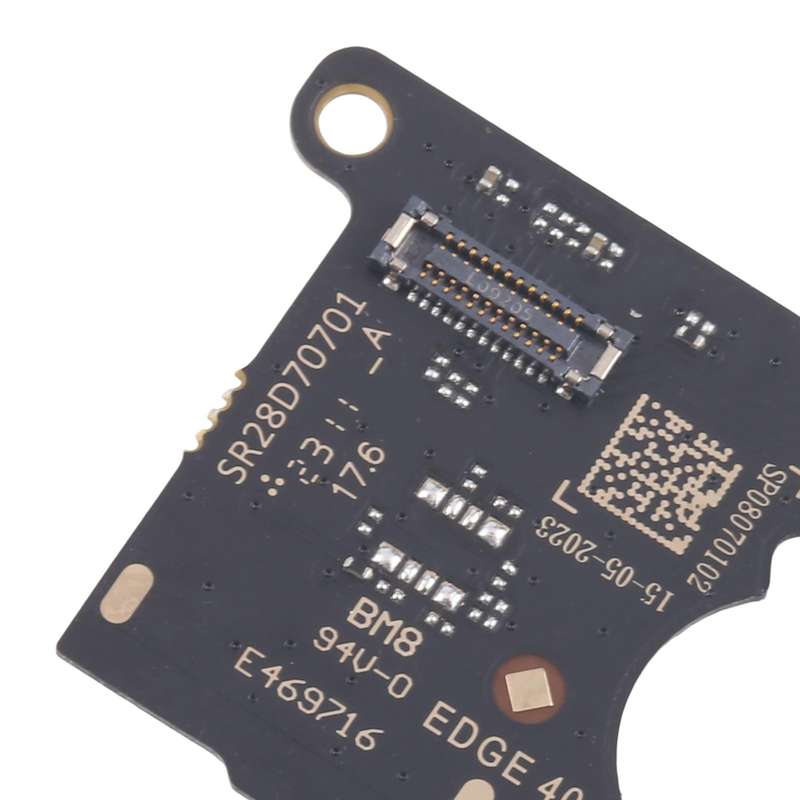 For Motorola Edge 40 OEM SIM Card Reader Board