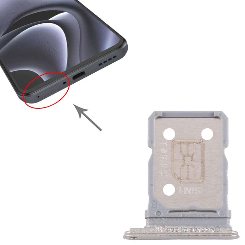For Realme GT Neo2 Original SIM + SIM Card Tray (Black)