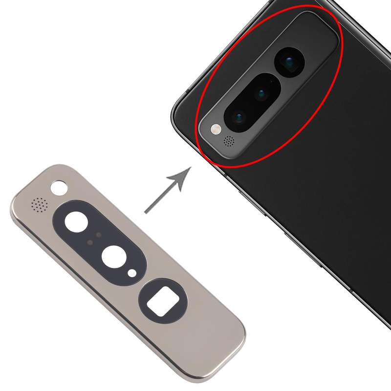 For Google Pixel Fold Original Rear Camera Lens Cover (Gold)