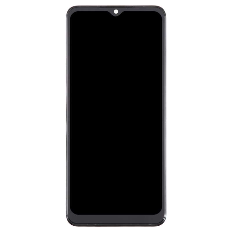 For T-Mobile REVVL 6X 5G LCD Screen Digitizer Full Assembly with Frame (Black)