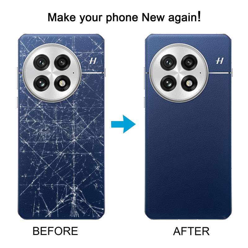 For OnePlus 13 Original Back Cover with Camera Lens Cover(Blue)
