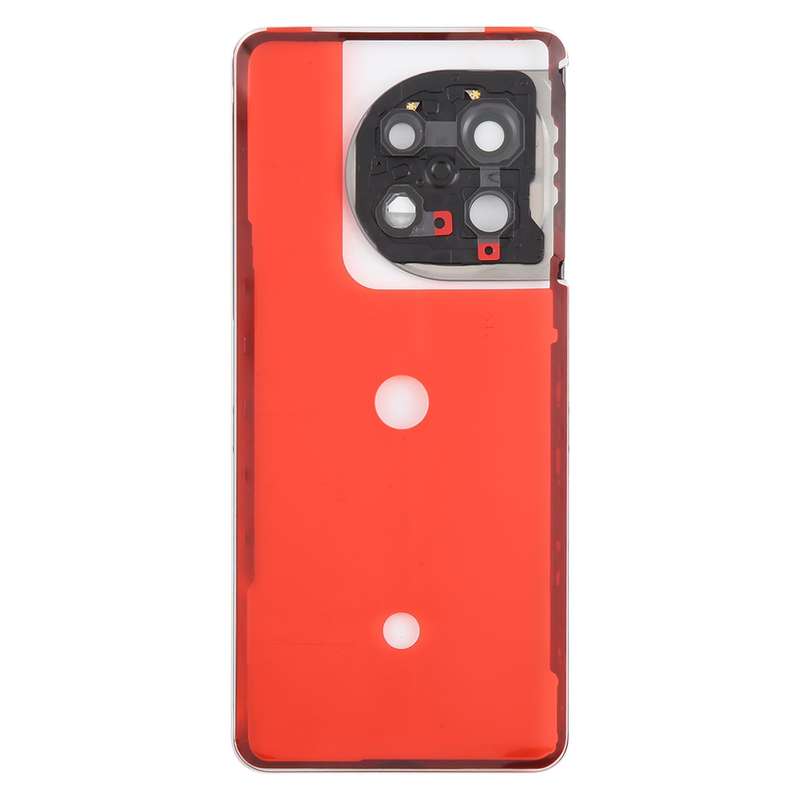 For OnePlus 11 Back Cover with Camera Lens Cover(Transparent)