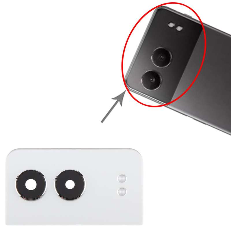 For OnePlus Nord 4 Original Rear Camera Lens Cover (Black)