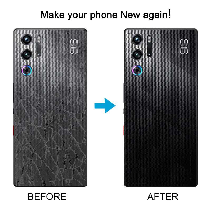 For ZTE nubia RedMagic 9S Pro / 9S Pro+ Original Glass Battery Back Cover with Camera Lens Cover(Whi