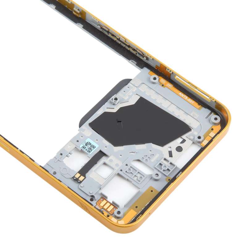 For ZTE nubia Neo 3 Plastic Middle Frame Bezel Plate (Gold)