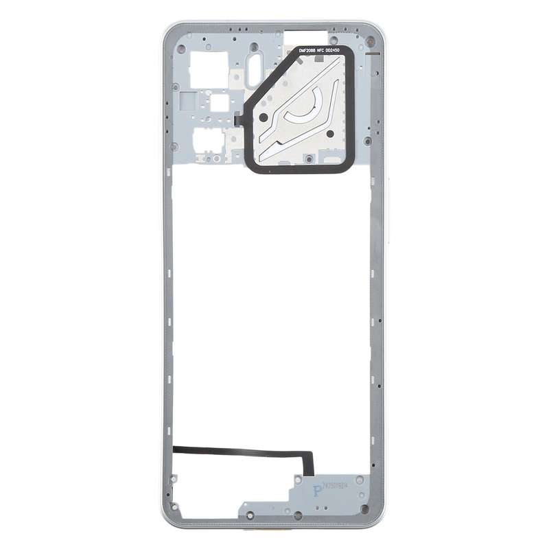 For ZTE nubia Neo 3 Plastic Middle Frame Bezel Plate (Gold)