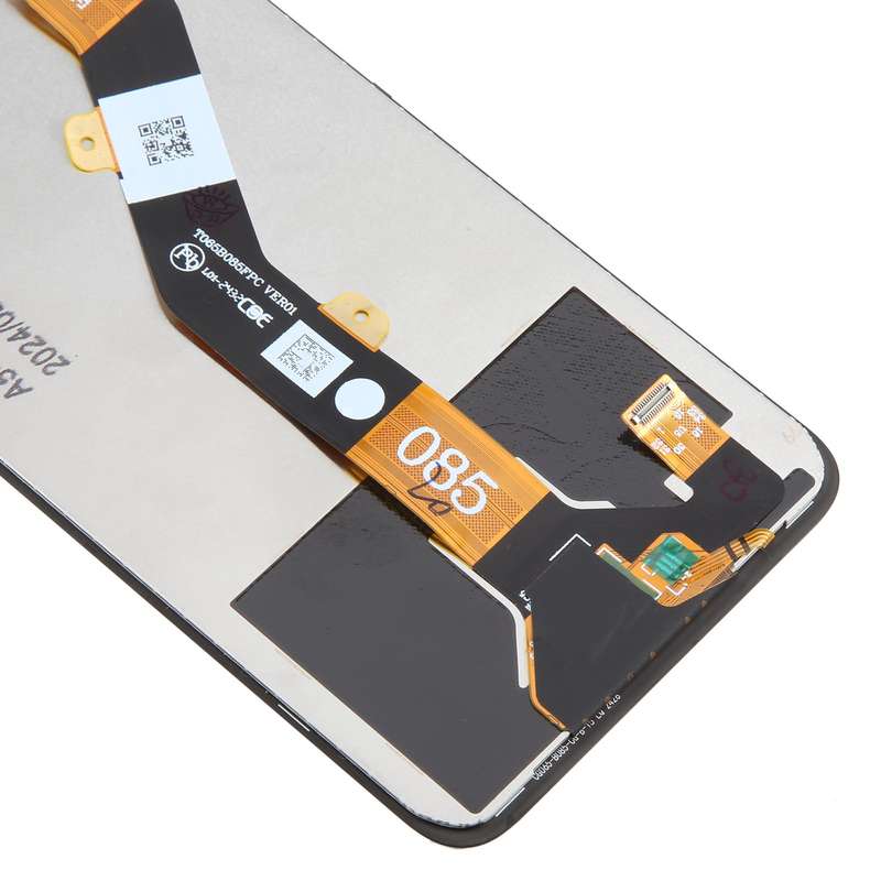 For Cricket Debut S3 LCD Screen with Digitizer Full Assembly (Black)