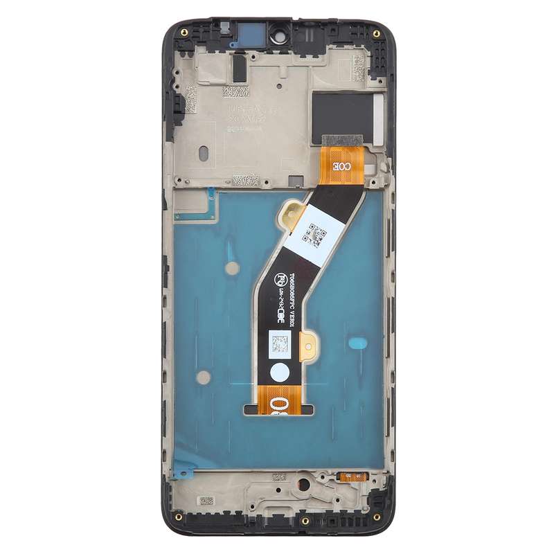 For Cricket Magic 2 5G 2024 U655AC LCD Screen Digitizer Full Assembly with Frame (Black)