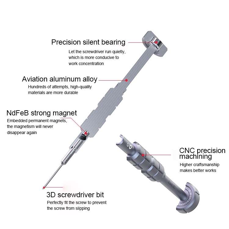 5 in 1 S2 Phone Repair Precision Screwdriver