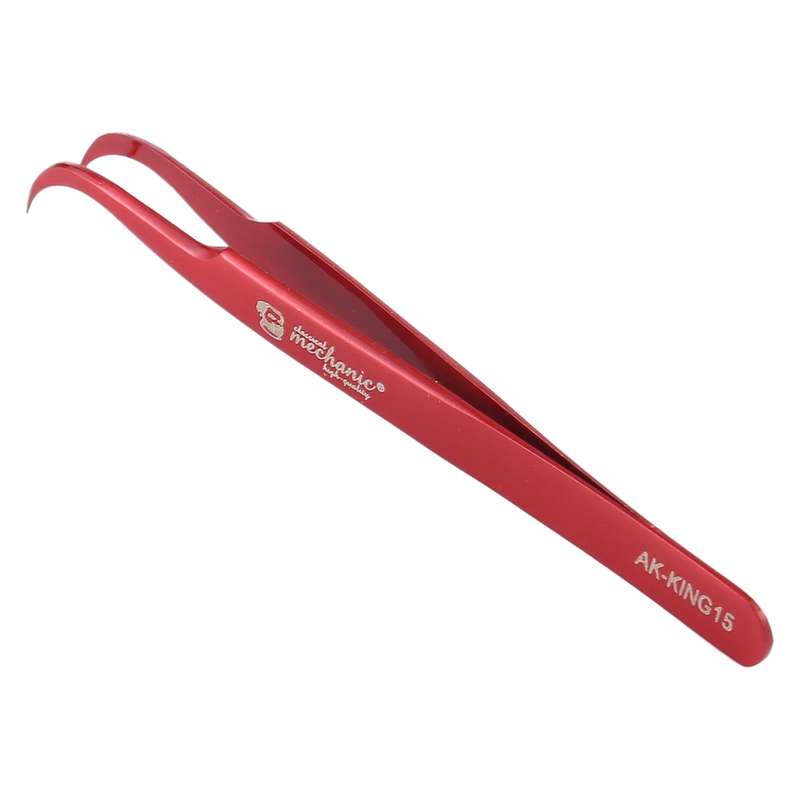 MECHANIC AK-KING15 Curved Tweezers High Tenacity Durable Tweezers